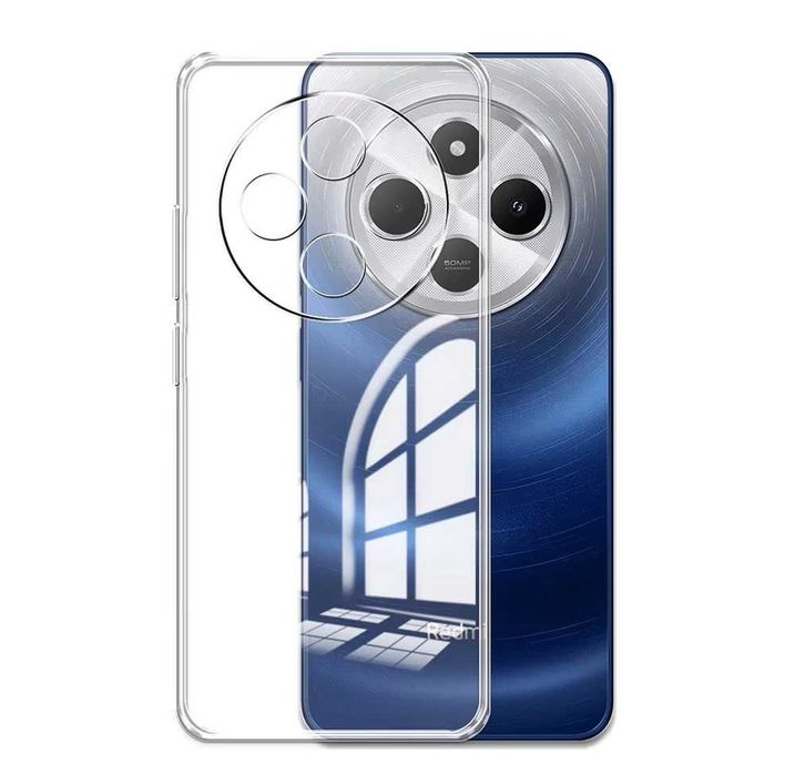 Xiaomi Redmi 14C - Силиконов Прозрачен Кейс Гръб