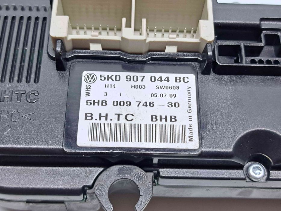 Panou comanda clima Volkswagen Golf 6 (5K1) GTD [Fabr 2009-2013] 5K09