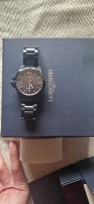 LONGINES CONQUEST V.H.P GMT 43 mm часовник за мъже, оригинал 202