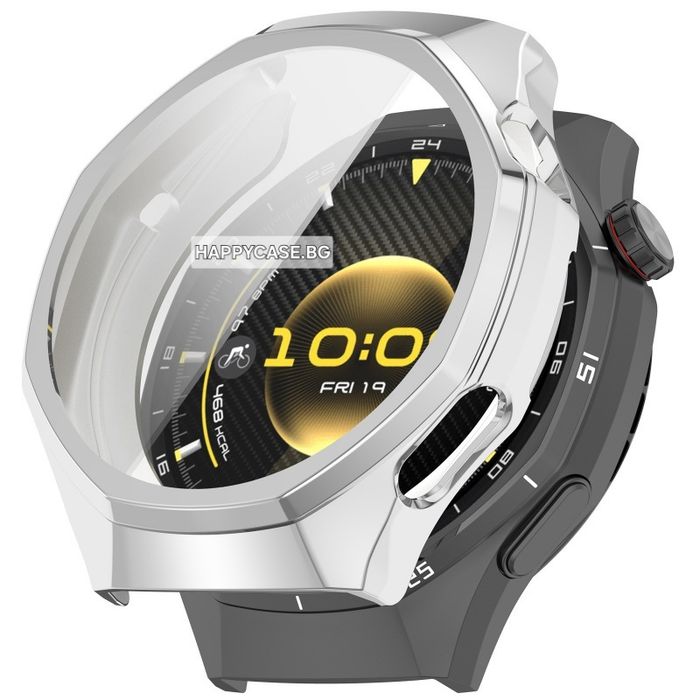 Huawei Watch GT7 Pro 46mm / GT7 46mm 41mm / 360° Мек силиконов кейс с протектор за екран