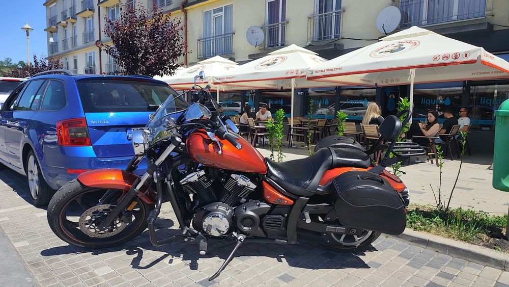 Yamaha stryker înmatriculată