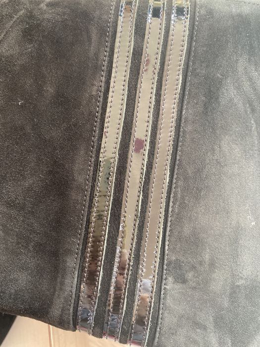 Ботуши велур черни