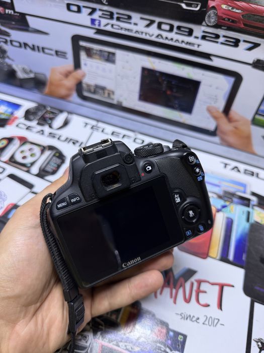 Canon EOS 100D + Obiectiv EFS 18-55mm / CreativAmanet