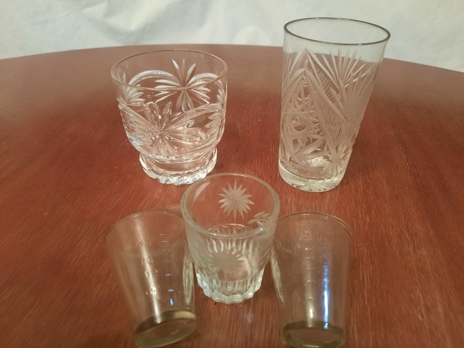 Хрусталь, стекло