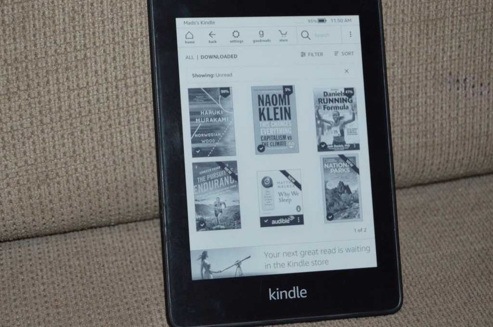 Amazon Kindle Paperwhite 4 (Generația 10) – 8GB, Waterproof, Wi-Fi, touch, iluminat