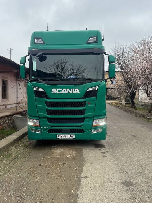 SCANIA CNG + Kassbohrer Прицеп Сотилади