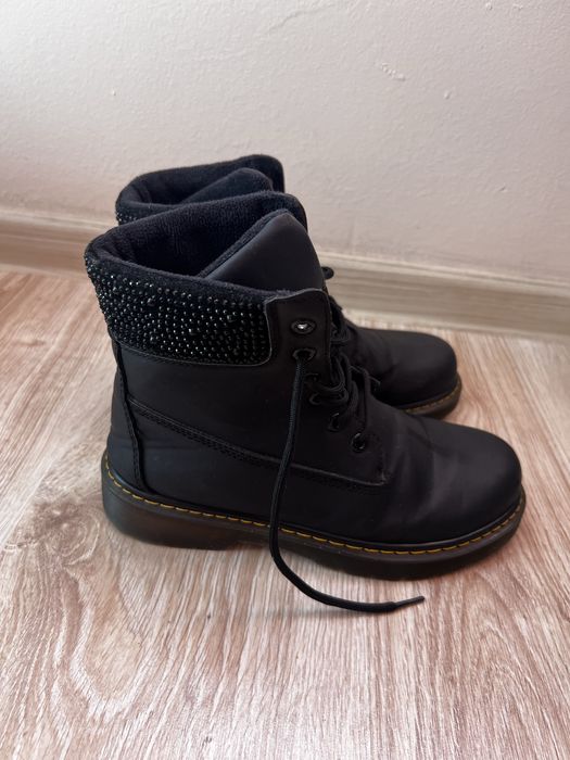 Боти/кожени/ниска подметка