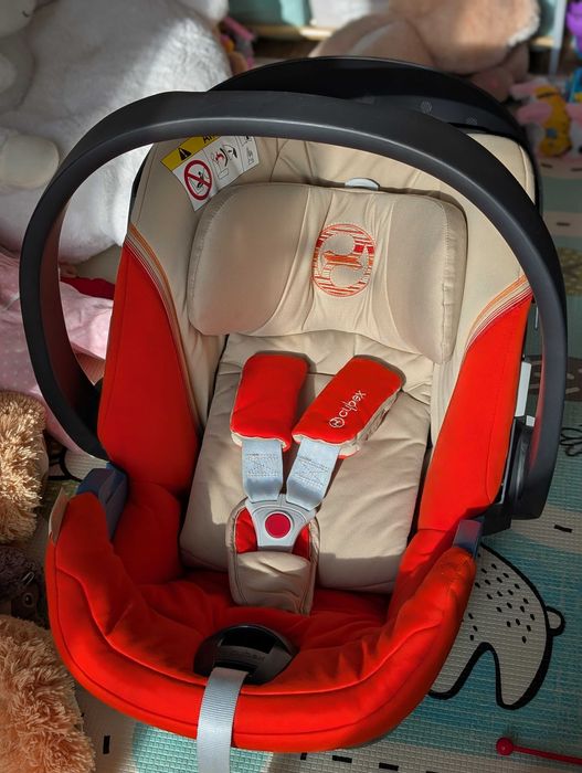 Cybex Aton – бебешко столче за кола с оригинална база