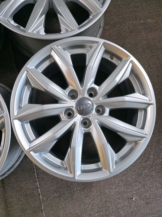 4 Jante Aliaj 5x112 17'' 7J ET 34 - OEM AUDI Q5 Q3 A3 A4 A5 A6 - CA UNELE NOI !