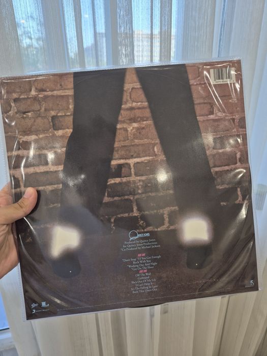 Off the wall Michael Jackson виниловая пластинка