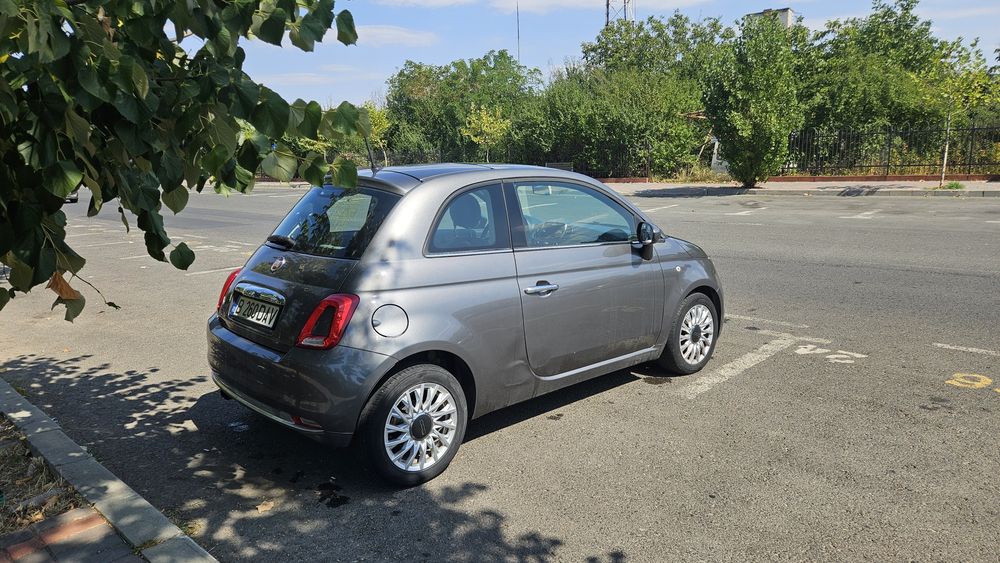 Fiat 500, Automat, 2016, motor 0.9 benzină, 85CP, Euro 6,Gri