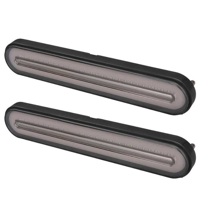 К-кт тънки ЛЕД LED светодиодни стопове стоп задна светлина 12V-24V