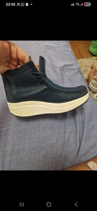 Pantofi ghetuta piele