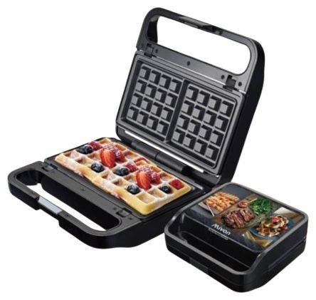 вафельница , вафли в вафельнице , 6/1 вафельница , миван