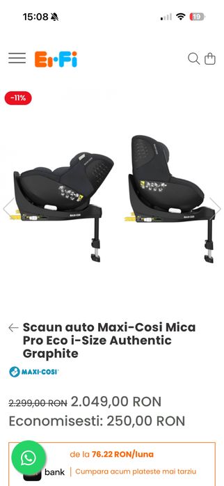 Scaun auto Maxi-Cosi