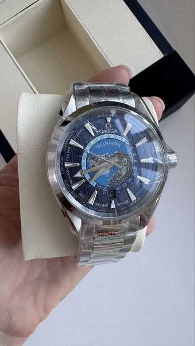 Omega Seamaster Aqua Terra 150M Worldtimer.