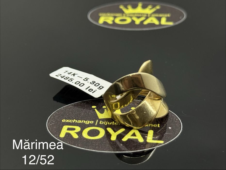 Bijuteria Royal: Inel aur 14k/5.30 gr