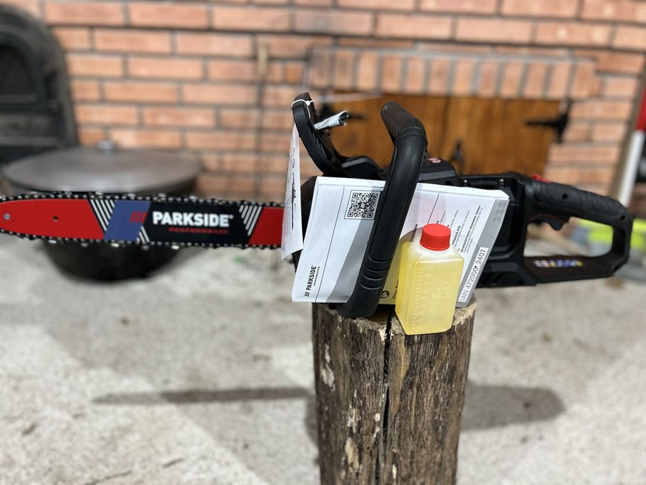 Drujba, fierastrau cu lant Parkside 40 V