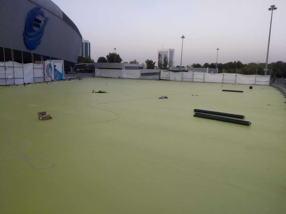 Плоская кровля терраса