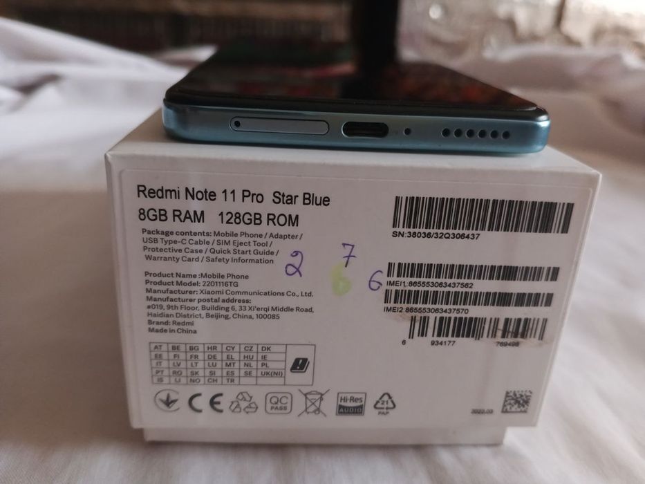 Redmi note 11 pro