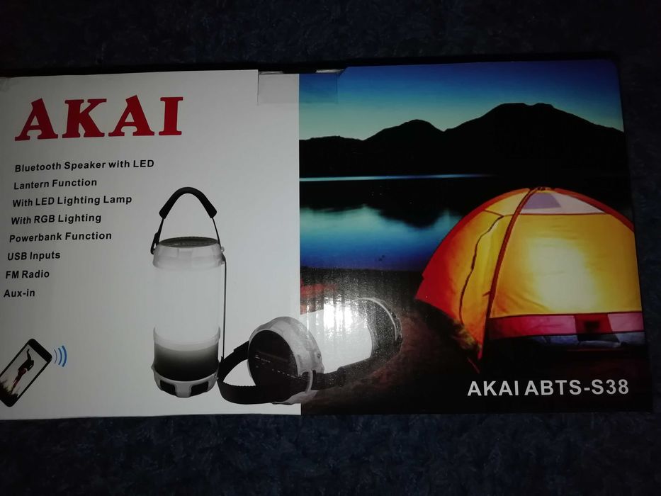 Boxă akai abts 38 cu led