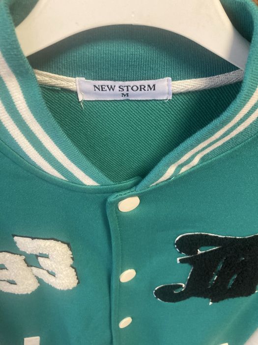 Мъжки суичър зелен нов