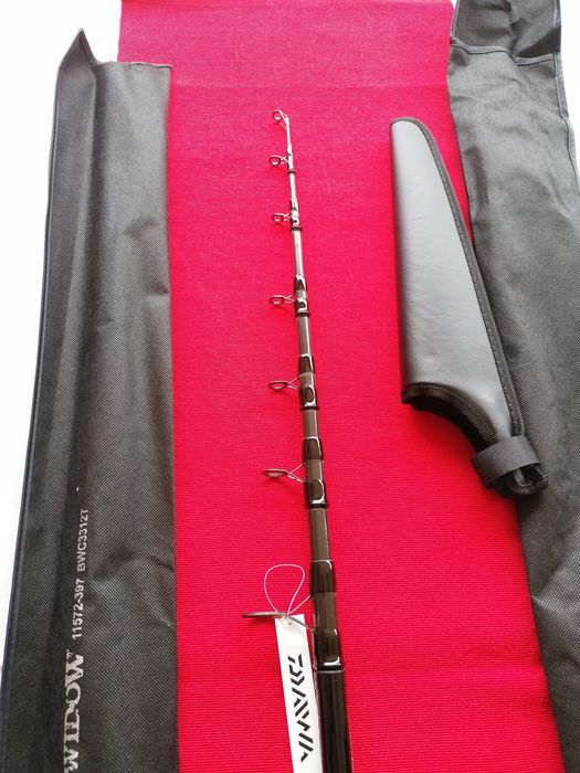 Lansete telescopice DAIWA Black Widow 3,90 / 3,5 Lb