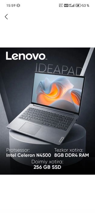Noutbuk ideapad 1