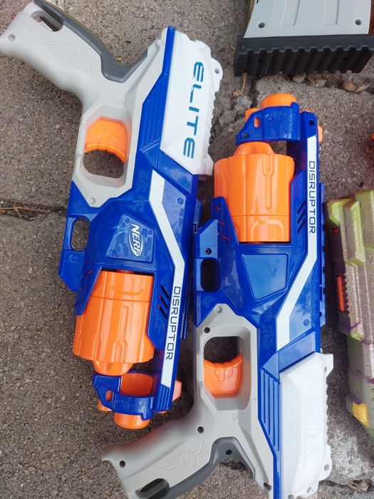 10 нърф играчки с меки патрони