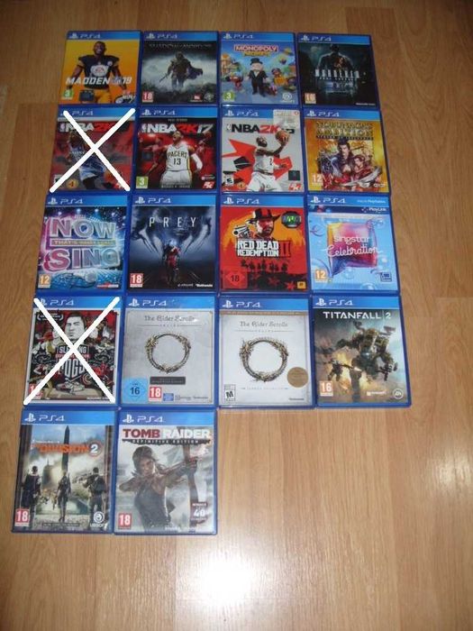 Игри за PlayStation 4, PS4 Част 1 - 10 € за брой