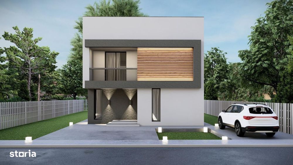 Casa Individuala - 4 camere - 3 bai - 355mp teren