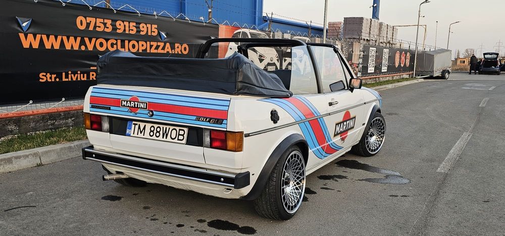 Volkswagen Golf 1 Cabriolet GLS – 1979 | 1.5 JB | Vehicul istoric