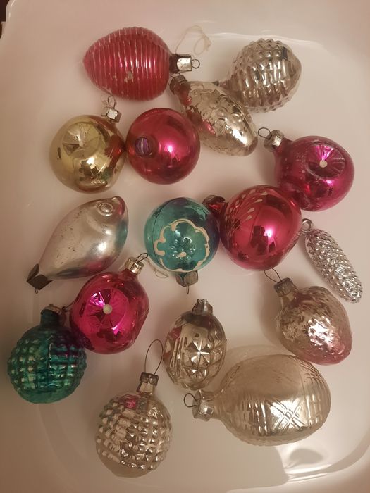 Елочные игрушки Ссср