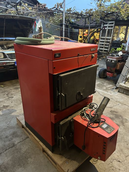 Котел с горелка за пелети burnit pell40