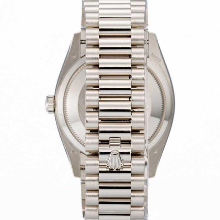 Rolex Day-date “President” 36mm 128239 Blue Ombre Diamond dial White gold