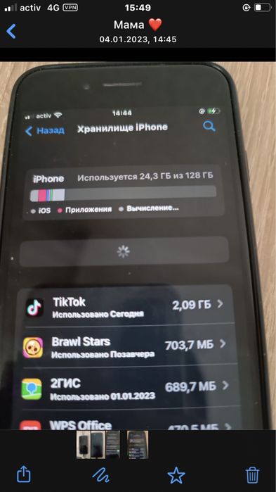 iphone 7 128gb 100% емкость