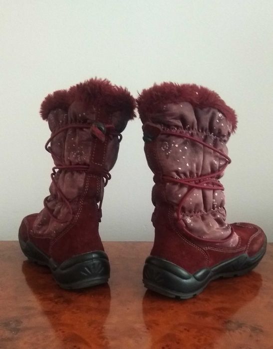 Зимние меховые сапоги для девочки 29 разм.