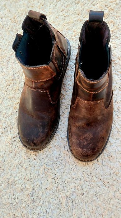 Ghete Barbati Piele Naturala Maro Apache Marime 46