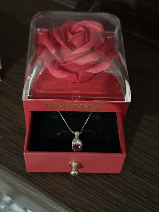 Кольцо цепочка для подарка