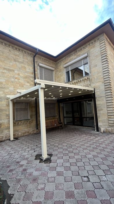 тентовая крыша, Перголы