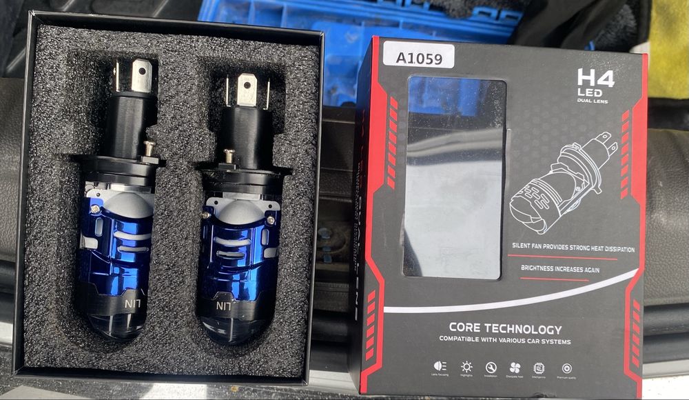 Мини линза новая Н4