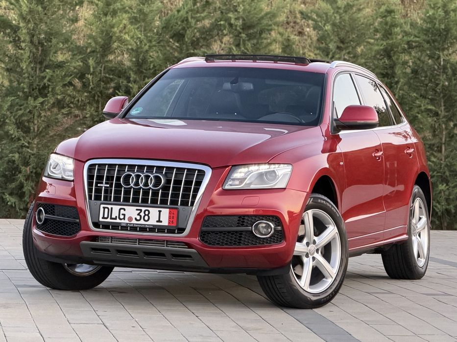 Audi Q5 “ Quattro / 3x S-Line “ Panoramic, Webasto, Full Led, Alcantara, Navi, Moduri Condus, By-Xenon, Scaune electrice, Bose, Comeni, Senzori FULL !