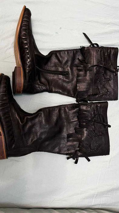 Сапоги. 36 размер. Кожа. осень