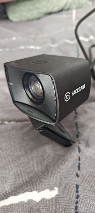 Pachet streaming camera Elgato Facecam, lumini si greenscreen