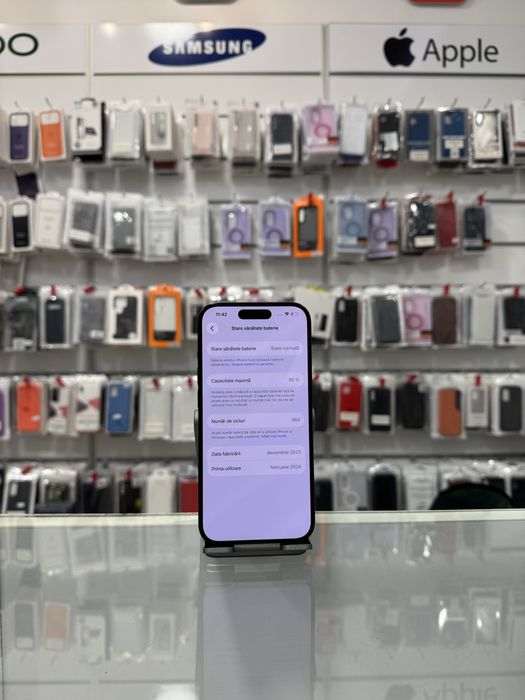 Iphone 15 Pro /128Gb/86%/ 1 an garantie / Future Gsm Mobile