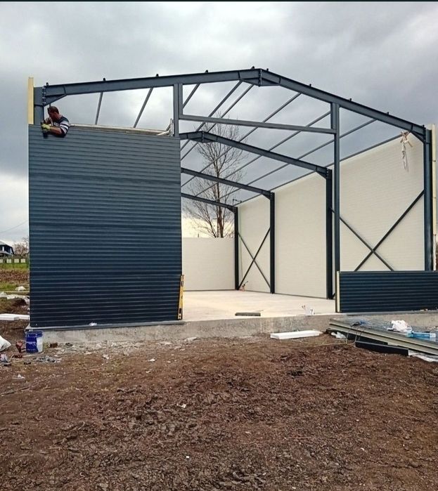 Producător hale industriale metalice din profile teava