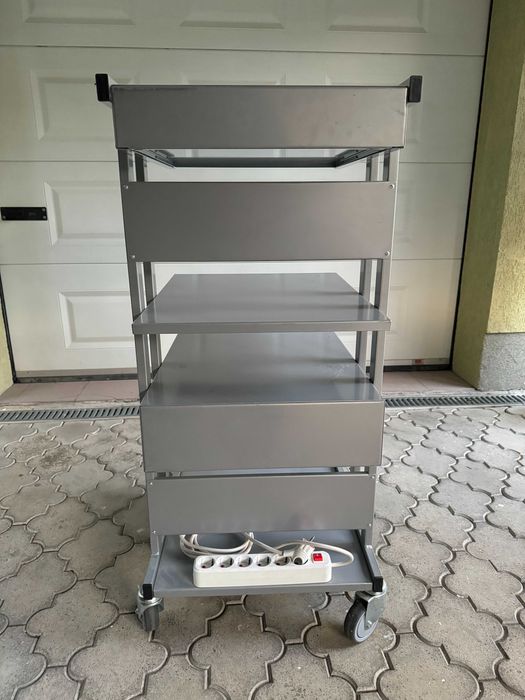 Troliu aparate medicale mobilier medical pentru calculator EKG ecograf