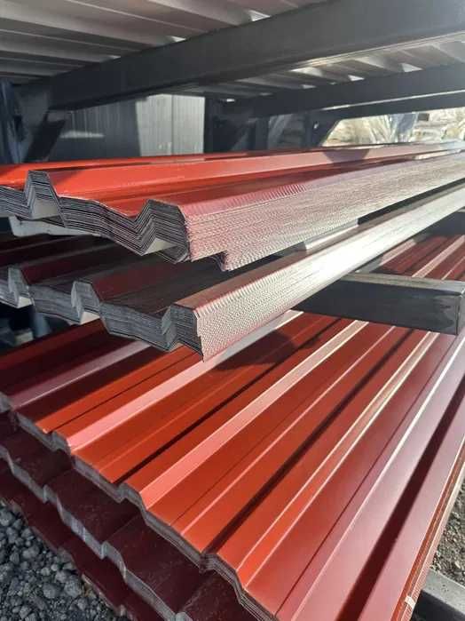 Tablă Cutată T27 - Culori RAL 7016 și RAL 3009 - Grosime 0,3mm/0,5mm