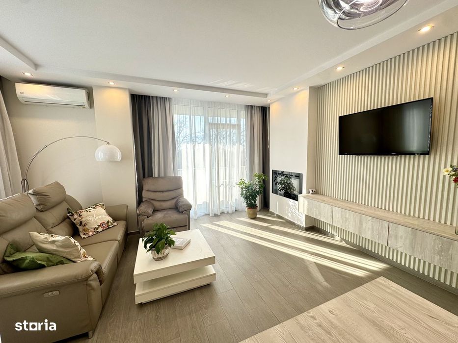 Inchiriez apartament 3 camere + parcare, amenajat modern, Micalaca