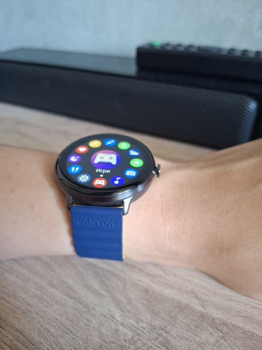 Смарт часовник Canyon Watch SW-69 Blue – почти нов, с гаранция